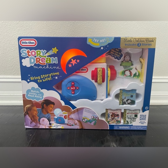 Little Tikes Story Dream
Machine: Little Golden Book
-Watch,listen 'n read along - Picture 2 of 11